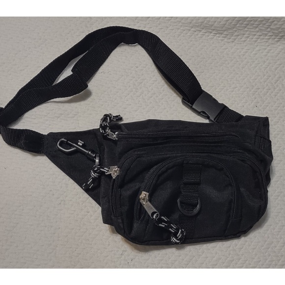 Black light weight hiking fitness fanny pack - Picture 2 of 7